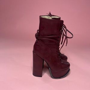 Platform booties